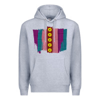 Heather Grey Western Farm Life Sunflower Brush Strokes Premium Hoodie - Bettercallsaul