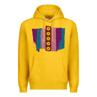 Lemon Western Farm Life Sunflower Brush Strokes Premium Hoodie - Bettercallsaul
