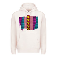 Pale Pink Western Farm Life Sunflower Brush Strokes Premium Hoodie - Bettercallsaul