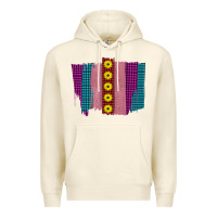 Sandshell Western Farm Life Sunflower Brush Strokes Premium Hoodie - Bettercallsaul