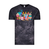 Cloud Black art teacher coffee cup Vintage Tee - AdoDesignShop