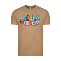 Vintage Coffee art teacher coffee cup Vintage Tee - AdoDesignShop