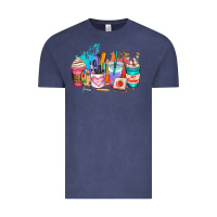 Vintage Denim art teacher coffee cup Vintage Tee - AdoDesignShop