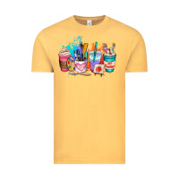 Vintage Mustard art teacher coffee cup Vintage Tee - AdoDesignShop