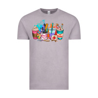 Vintage Zinc art teacher coffee cup Vintage Tee - AdoDesignShop