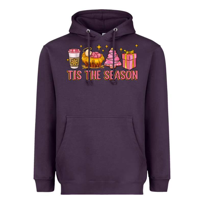 Tis The Season Heavyweight Hoodie by MaliasSmallBusiness | Teevron