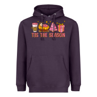Plum tis the season Heavyweight Hoodie - MaliasSmallBusiness