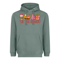 Sage tis the season Heavyweight Hoodie - MaliasSmallBusiness