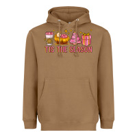 Toasted Coconut tis the season Heavyweight Hoodie - MaliasSmallBusiness
