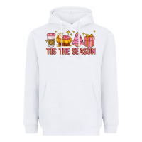 White tis the season Heavyweight Hoodie - MaliasSmallBusiness