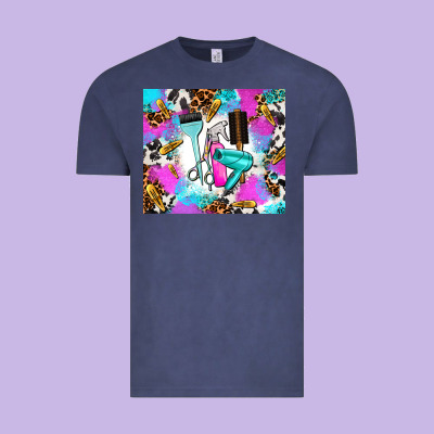 Hair Stylist Vintage Tee Designed By Adodesignshop