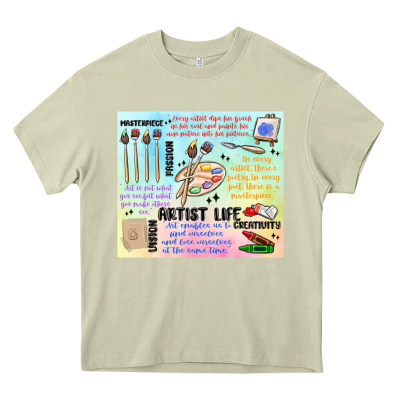 Artist Life Heavy Core Tee by MaliasSmallBusiness | Teevron