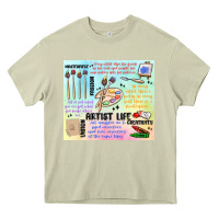 Mossy artist life Heavy Core Tee - MaliasSmallBusiness