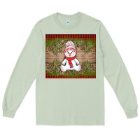 Matcha Christmas snowman Long Sleeve Tee - AdoDesignShop