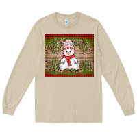 Mushroom Christmas snowman Long Sleeve Tee - AdoDesignShop