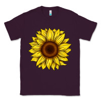 Plum sunflower Classic Tee - Artiststas