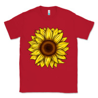 Red sunflower Classic Tee - Artiststas