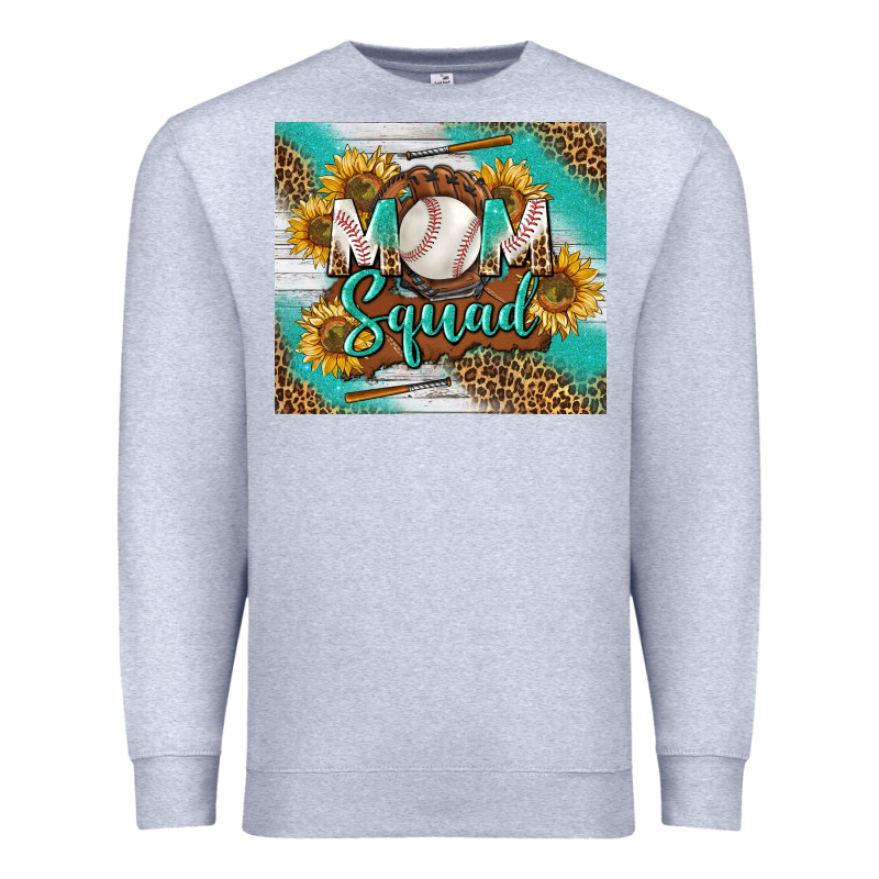 Baseball Mom Squad Tumbler Premium Sweatshirt by BundleAndBundleShop | Teevron