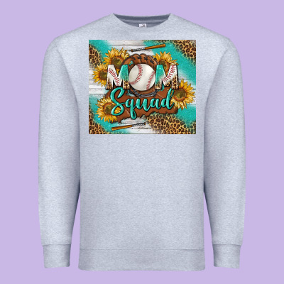 Baseball Mom Squad Tumbler Premium Sweatshirt Designed By Bundleandbundleshop