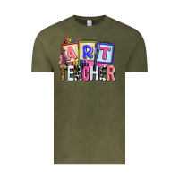 Vintage Olive art teacher Vintage Tee - AdoDesignShop