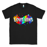 Black love wins pride lgbtq Classic Tee - AdoDesignShop