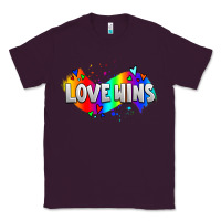 Plum love wins pride lgbtq Classic Tee - AdoDesignShop