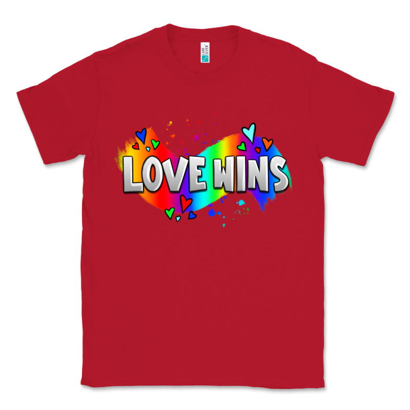 Love Wins Pride Lgbtq Classic Tee by AdoDesignShop | Teevron
