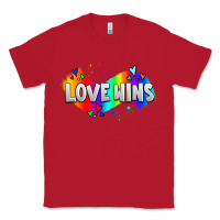 Red love wins pride lgbtq Classic Tee - AdoDesignShop