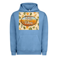 Pigment Pebble Blue retro fall vibes Urban Hoodie - TumblerDesignByShophia