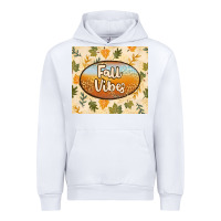White retro fall vibes Urban Hoodie - TumblerDesignByShophia
