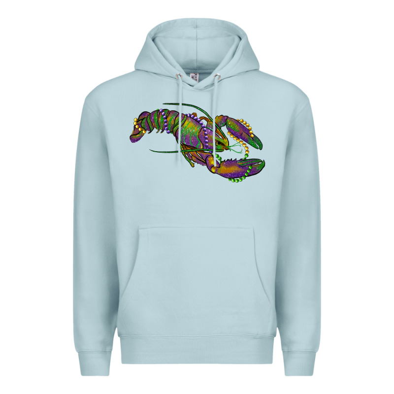 Mardi Gras Lobster Premium Hoodie by RanaPortraitStore | Teevron