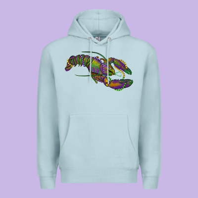 Mardi Gras Lobster Premium Hoodie Designed By Ranaportraitstore