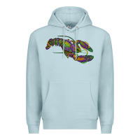 Blue Mist mardi gras lobster Premium Hoodie - RanaPortraitStore
