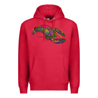Cardinal mardi gras lobster Premium Hoodie - RanaPortraitStore