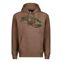 Chestnut mardi gras lobster Premium Hoodie - RanaPortraitStore
