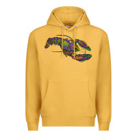 Mustard mardi gras lobster Premium Hoodie - RanaPortraitStore