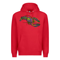 Red mardi gras lobster Premium Hoodie - RanaPortraitStore