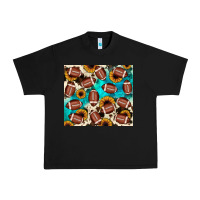 Football Turquoise Sunflower Urban Heavy Tee | Teevron
