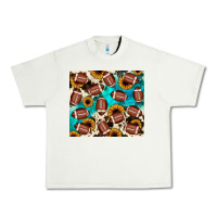 Pistachio football turquoise sunflower Urban Heavy Tee - JahusDesignShop
