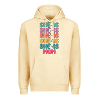 She Is Mom Premium Hoodie | Teevron