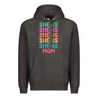 Smoke she is mom Premium Hoodie - JahusDesignShop