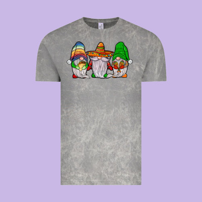 Mexican Gnomies Vintage Tee Designed By Jahusdesignshop