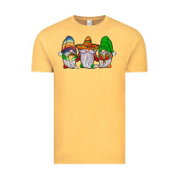 Vintage Mustard mexican gnomies Vintage Tee - JahusDesignShop