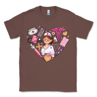 Chestnut nurse and nurse element heart Classic Tee - AdoDesignShop