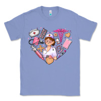 Colony Blue nurse and nurse element heart Classic Tee - AdoDesignShop