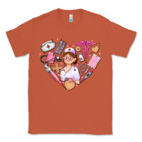 Copper nurse and nurse element heart Classic Tee - AdoDesignShop