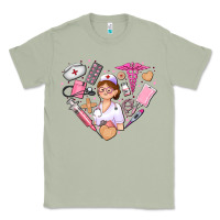 Matcha nurse and nurse element heart Classic Tee - AdoDesignShop