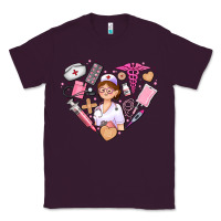 Plum nurse and nurse element heart Classic Tee - AdoDesignShop