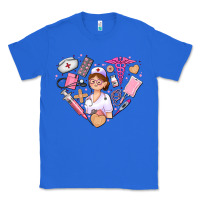 True Royal nurse and nurse element heart Classic Tee - AdoDesignShop