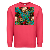 Cardinal Messy Bun Mom And Cross With Leopard Patterns Premium Sweatshirt - BundleAndBundleShop